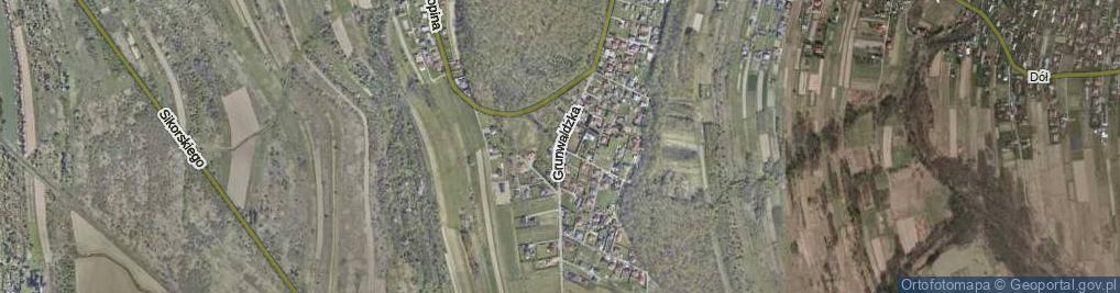 Zdjęcie satelitarne Grunwaldzka ul.